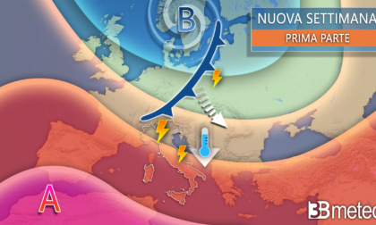 3B Meteo: in arrivo forti rovesci per la prossima settimana