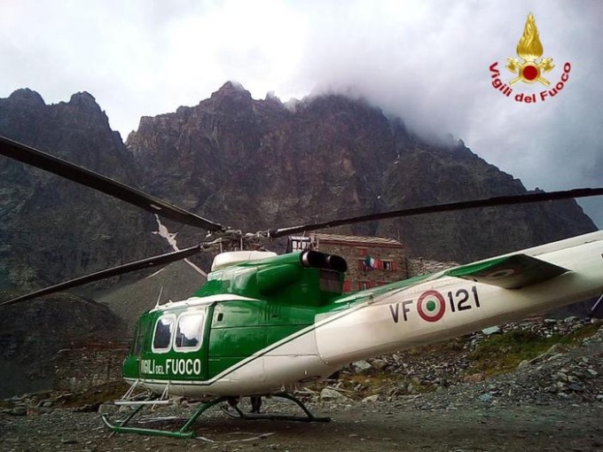 Escursionisti bloccati per grandinata sul Monviso