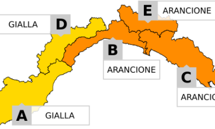 Liguria: allerta meteo per temporali in tutta la regione dalla notte di domenica 26