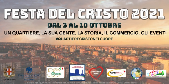 Alessandria: è tutto pronto per la festa del quartiere Cristo
