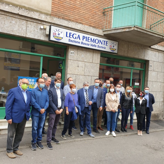 Inaugurata nuova sede delle Lega a Castelnuovo Scrivia