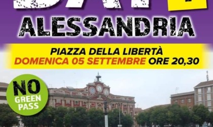 No Paura Day, manifestazione no Green Pass domani ad Alessandria