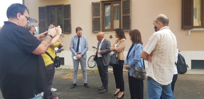 Edilizia sociale: assessore regionale Caucino in visita a Casale Monferrato