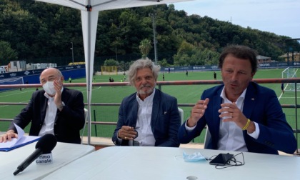 Bogliasco: siglato l’accordo tra Comune e Sampdoria per riqualificare l’area dei campi sportivi