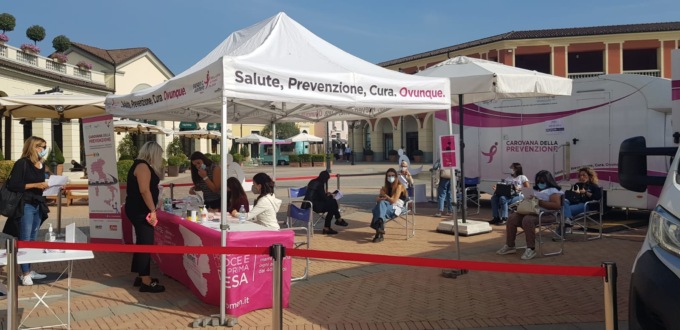Approda al Mc Arthur Glenn di Serravalle l’unità mobile per la prevenzione