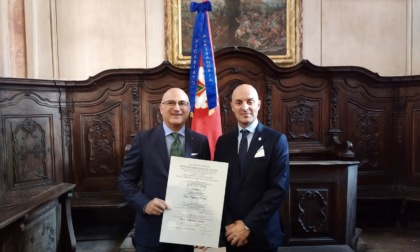 Occimiano: conferito Cavalierato a Fabrizio Priano