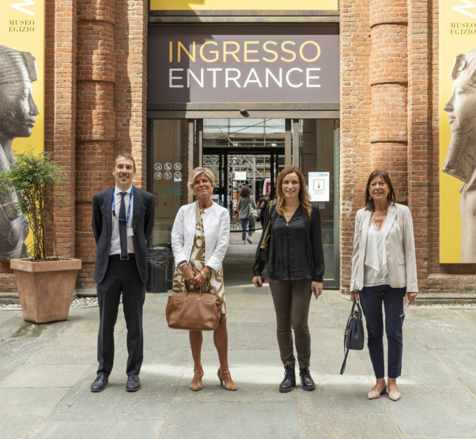 Visita al Museo Egizio da parte della senatrice Lucia Borgonzoni, sottosegretario alla cultura