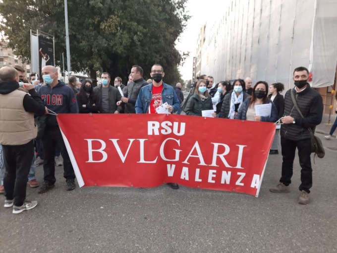 Valenza: la protesta degli orafi contro i salari troppo bassi
