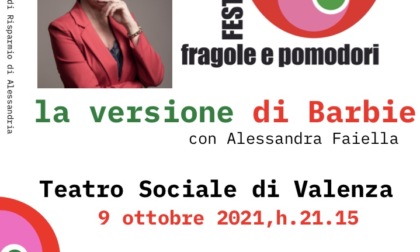 Valenza, sabato 9 ottobre Alessandra Faiella al Teatro Sociale per l'Aps me.dea