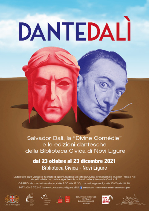 Novi Ligure, DanteDalì apre la mostra in Biblioteca allestita dal 23 ottobre al 23 dicembre