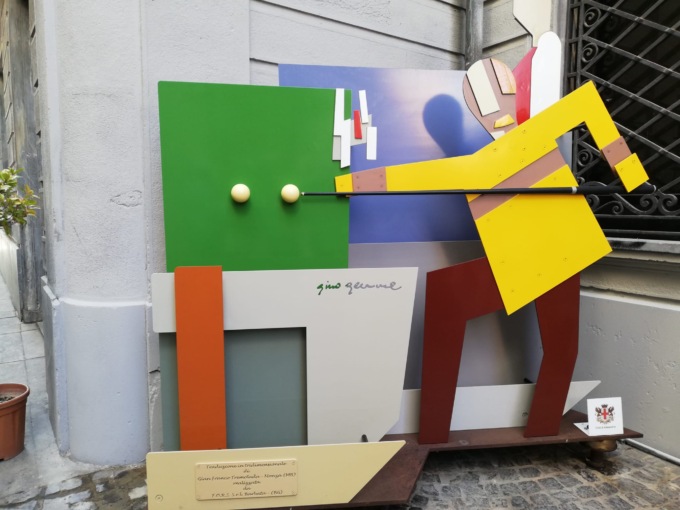Inaugurato il monumento in ricordo dello storico Bar Baleta ad Alessandria