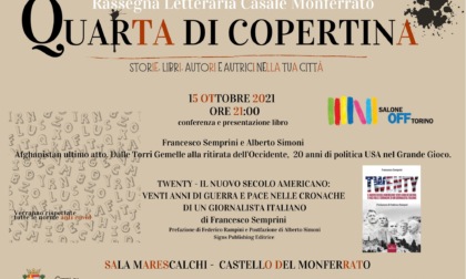 Casale Monferrato: Afghanistan, se ne parla con Francesco Semprini venerdì 15 ottobre