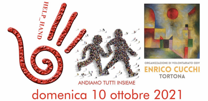 Progetto Help Hand 2021: camminata benefica da Tortona a Volpedo