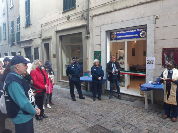 Ovada: inaugurata la nuova sede delle guardie zoofile
