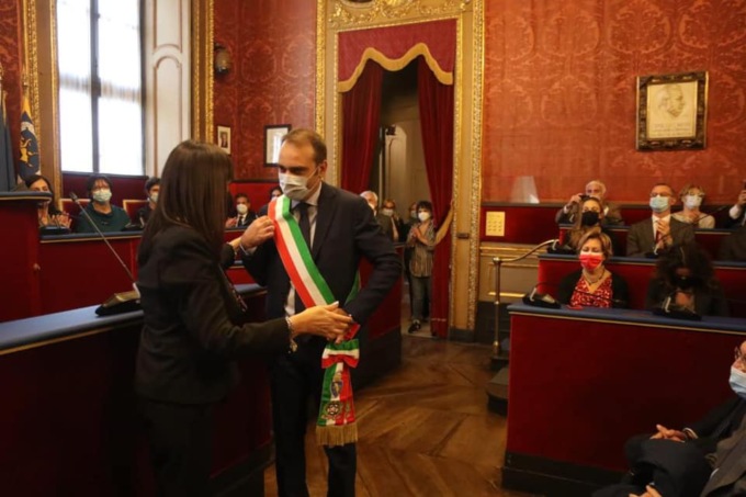 Il sindaco Lo Russo a piedi a Superga
