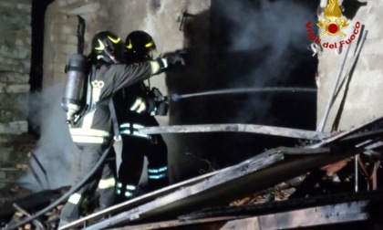 A fuoco il seminterrato di un palazzo a San Sebastiano Curone