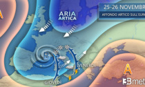 Arriva l'inverno: da giovedì maltempo e neve anche a quote basse