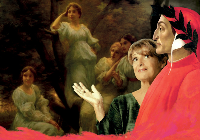 Ad Alessandria arriva Lella Costa con “Intelletto d’amore – Le donne di Dante”