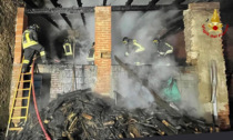 Incendio a Sezzadio: inagibile una struttura di due piani