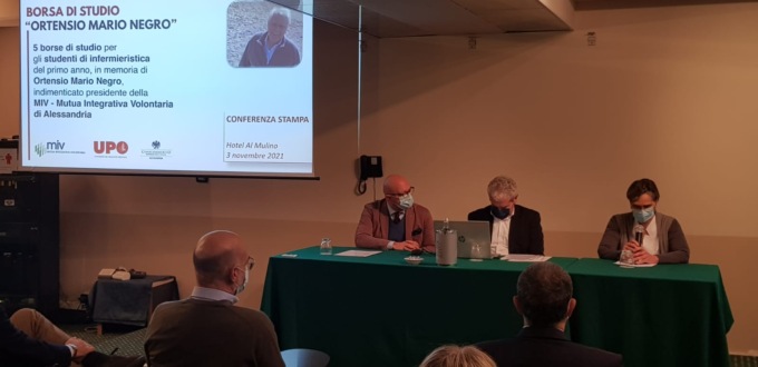 Alessandria: 5 borse di studio “Mario Ortensio Negro” per gli studenti di infermieristica