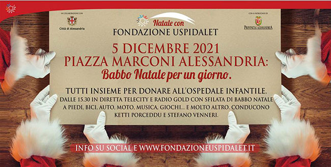 Natale con la Fondazione Uspidalet, tra festa e solidarietà: tutti in piazza il 5 dicembre