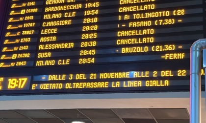 Trenitalia, sciopero personale mobile il 16 e il 17 giugno