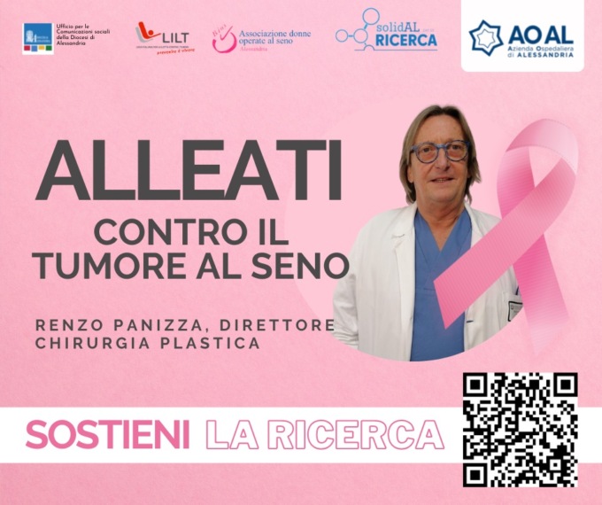 Alessandria, alleati contro il tumore al seno: il ruolo del chirurgo plastico