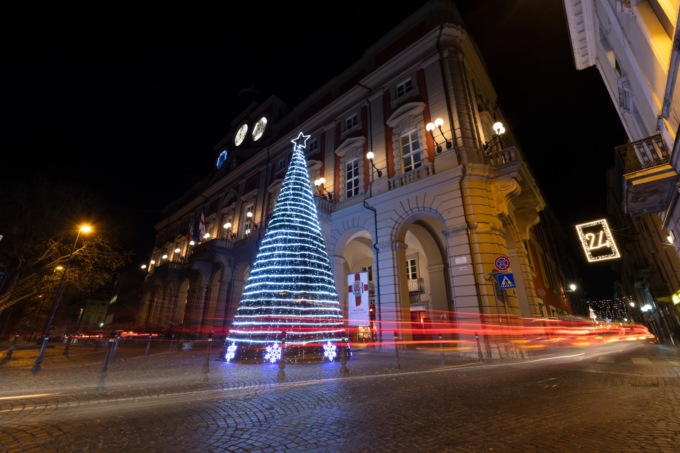 Alessandria si illumina: il video che mostra la città nel periodo più magico dell’anno