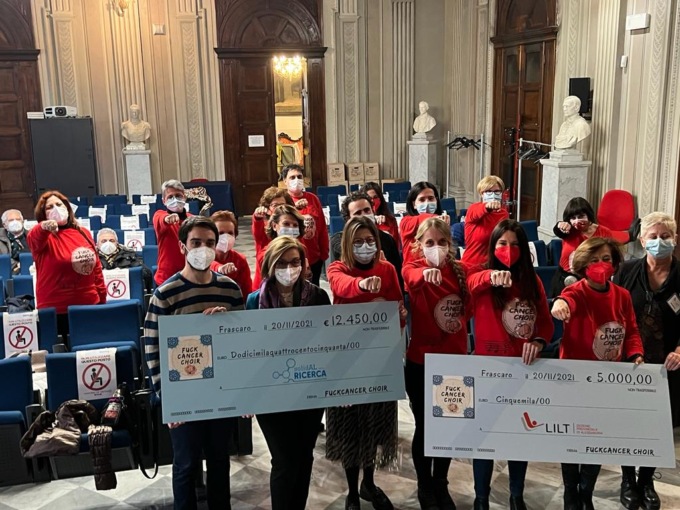 Ricerca sul Mesotelioma: 12.450 euro dal FuckCancer Choir