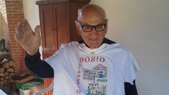 Bosio, scomparso il centenario Giuseppe Merlo: era uno degli ultimi partigiani