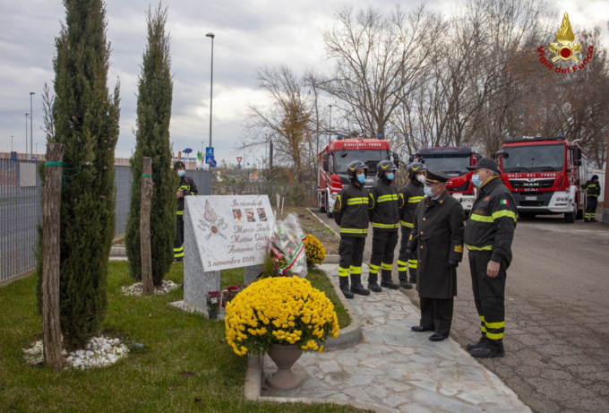 I Vigili del Fuoco di Alessandria in festa per Santa Barbara