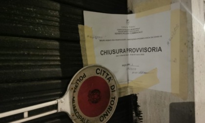 Torino, controlli Covid: nel weekend la Polizia Municipale chiude due locali
