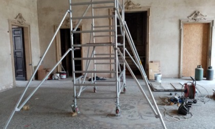 Al via i lavori di ristrutturazione del piano nobile di Palazzo Dellepiane a Novi Ligure