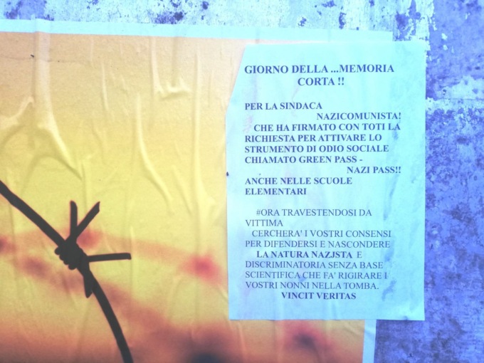 I No Green Pass attaccano la sindaca di Rossiglione: “Sei una nazicomunista”