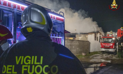 Castelceriolo, incendio in una villetta a un piano