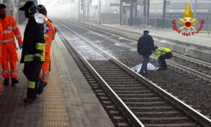 Travolto da un treno a Pavia: grave un 19enne di Casalnoceto