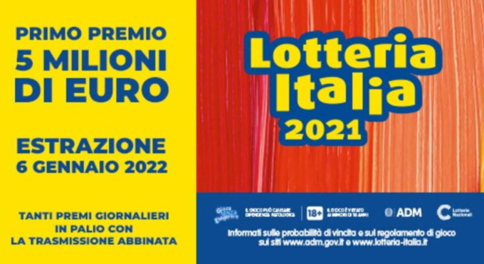 Lotteria Italia 2021: Alessandria tenta la fortuna +57% di biglietti venduti