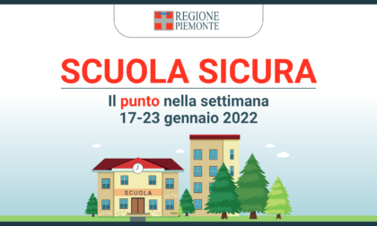 Piemonte, scuole: in aumento focolai e quarantene nella settimana 17-23 gennaio