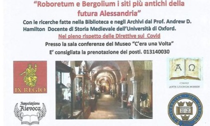 Alessandria, conferenza Lunedì 28 febbraio sui siti originari della città