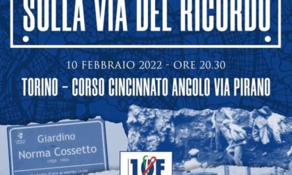 Torino ricorda i Martiri delle Foibe, fiaccolata del Comitato 10 Febbraio