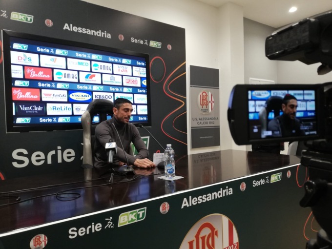 Alessandria Calcio, Longo: “Personalità e coraggio per non farsi travolgere dall’ambiente di Brescia”