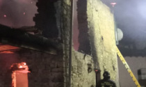 Incendio porticato in località Costa Vescovado