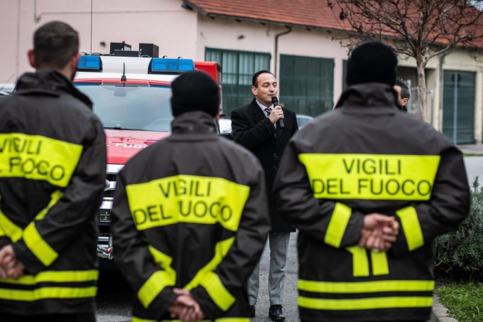 Cirio, i ringraziamenti per l’impegno del corpo nazionale dei vigili del fuoco