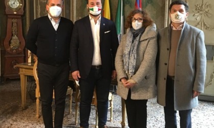 La scenografa Paola Bizzarri ospite in Comune a Casale Monferrato