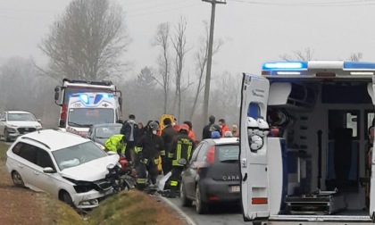 Fubine, la SP50 è rimasta bloccata causa incidente frontale per 3 ore