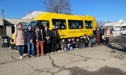 Occimiano ha un nuovo scuolabus grazie alla Fondazione Cassa di Risparmio di Alessandria
