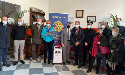 Il Rotary Club Gavi Libarna dona due concentratori di ossigeno alle Rsa di Gavi e Serravalle
