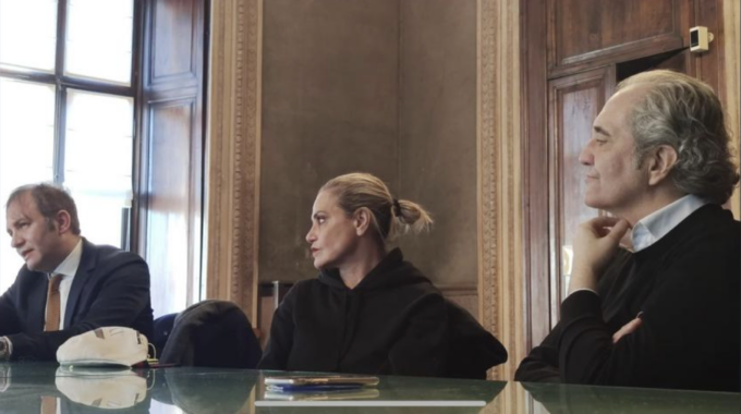 Alessandria: incontro tra sindaco e Simona Ventura, Giovanni Terzi e Carlo Sorrentino per un nuovo Festival