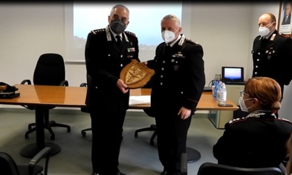 Il Generale Marzo in visita ai reparti Carabinieri Forestali del Piemonte