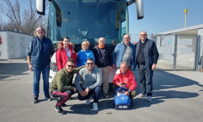 Emergenza Ucraina: partito un pullman da Pontecurone per recuperare famiglie e bambini